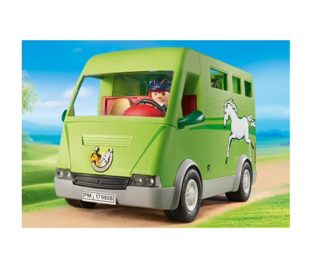 PLAYMOBIL Pojazd do przewozu koni - 440709 - zdjęcie 7